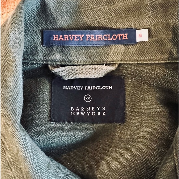 Harvey Faircloth Barneys NY Boho Military Jacket Size Small 100% Cotton - Picture 14 of 15